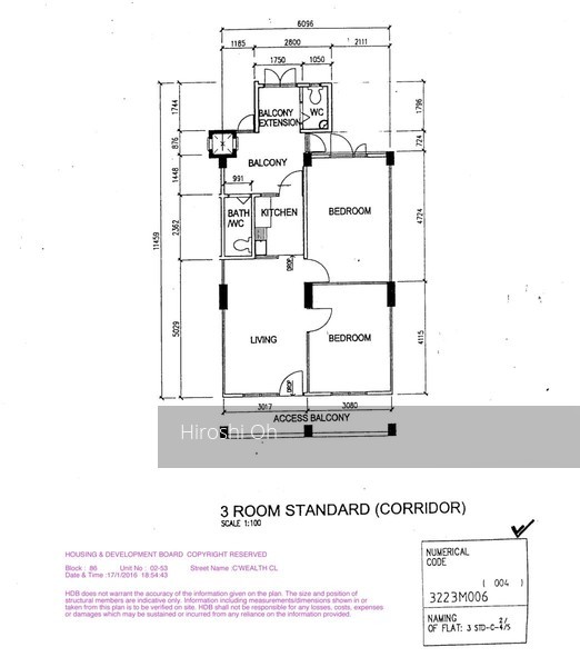 Blk 86 Commonwealth Close (Queenstown), HDB 3 Rooms #110115562